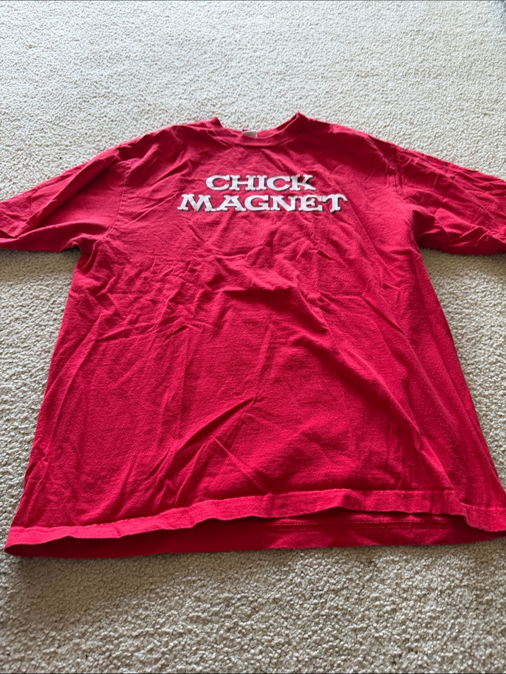 Sweet Love Red "Chick Magnet" Graphic Tee